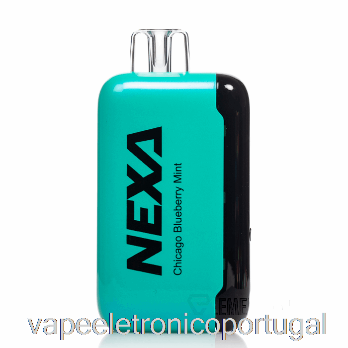 Vape Eletrônico Nexa N20000 Descartável Chicago Mirtilo Menta